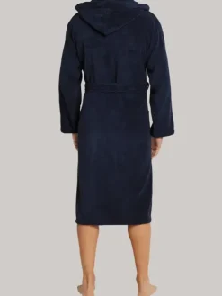 Bademantel mit Kapuze - Schiesser Homewear Basics