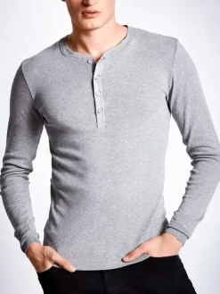 Henley Shirt Langarm - Karl-Heinz