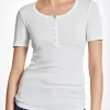 Henley-Shirt Kurzarm - Berta