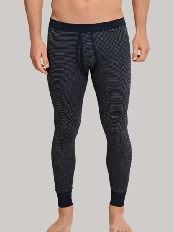 Hose lang - Original Feinripp Melange