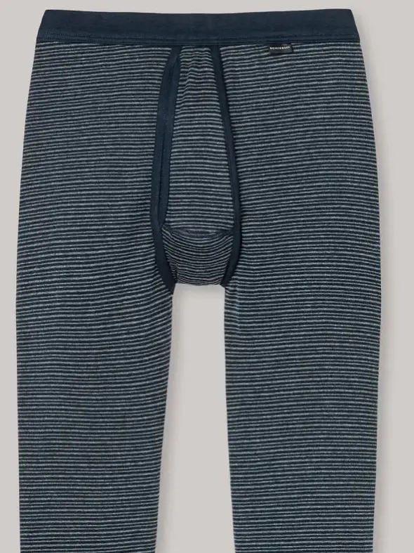 Hose lang - Original Feinripp Melange