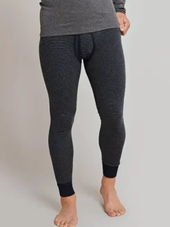 Hose lang - Original Feinripp Melange