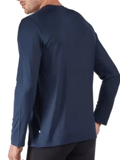 Langarm V-Shirt - 24 Hours Men Sleep