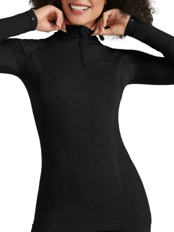 Longsleeve Zip - Wool-Tech