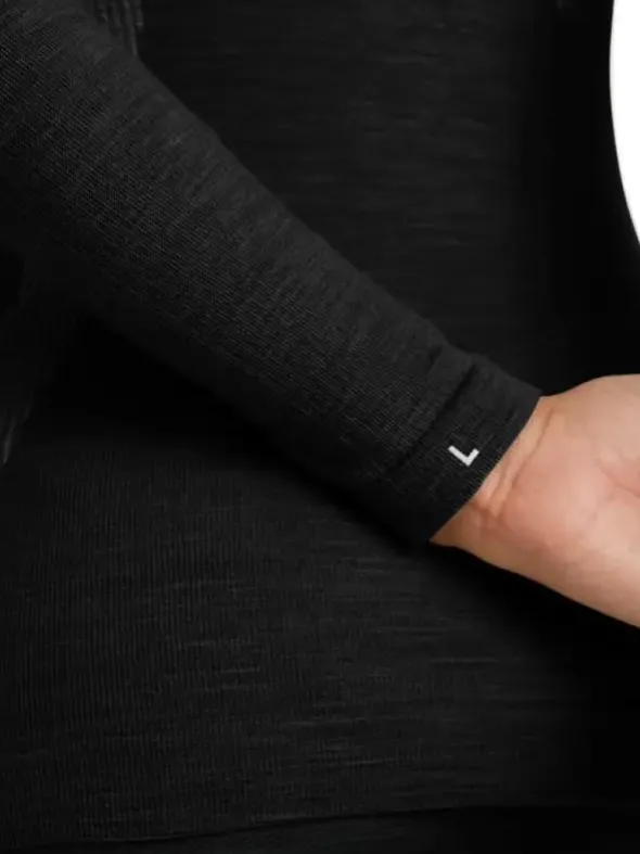 Longsleeve Zip - Wool-Tech