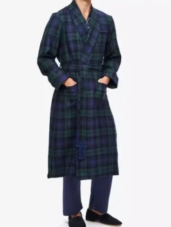 Morgenmantel - Tartan