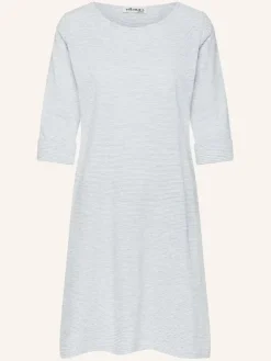 Nachthemd Halbarm - Striped Cotton Jersey