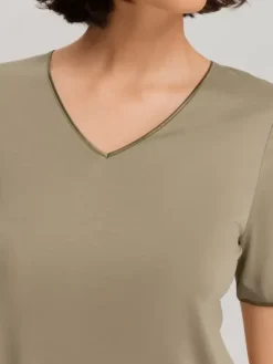 Nachthemd Kurzarm - Cotton Silk