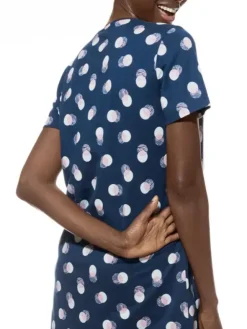 Nachthemd Kurzarm - Serie Scribbled Dots