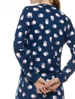 Nachthemd Langarm - Serie Scribbled Dots