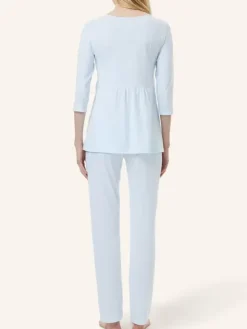 Pyjama 3/4 Arm - Striped Cotton Jersey