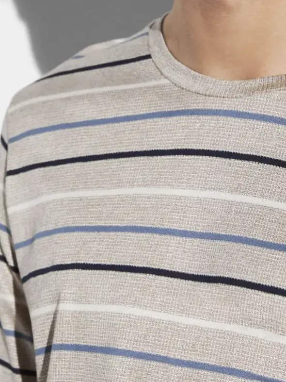 Pyjama - Silk/Cotton Stripes X Sea Island