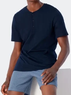 Pyjama kurz - Fine Interlock