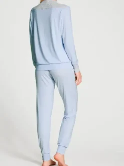 Pyjama mit Bündchen - Elegant Dreams