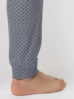 Pyjama mit Bündchen - Rösch Men