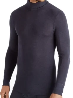 Rollkragenshirt - Woolen Silk