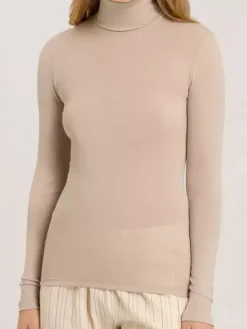 Rollkragenshirt - Woolen Silk