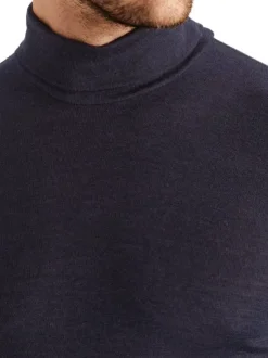 Rollkragenshirt - Woolen Silk