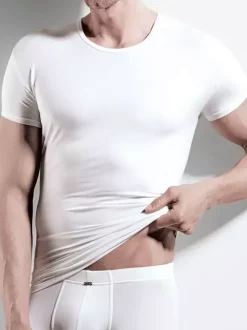 Shirt kurzarm Rundhals - Cotton Modal