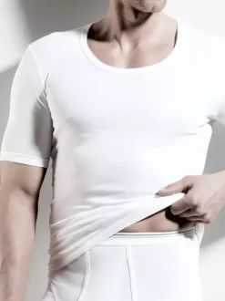 Shirt kurzarm Rundhals - Man