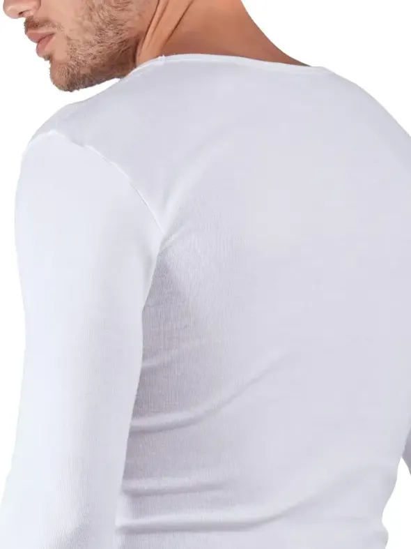 Shirt Langarm - Cotton Fine Rib