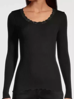 Shirt Langarm - Wolle & Seide