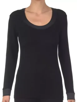 Shirt Langarm - Wolle & Seide