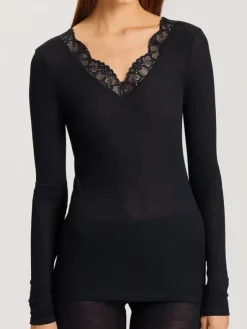 Shirt Langarm - Woolen Lace