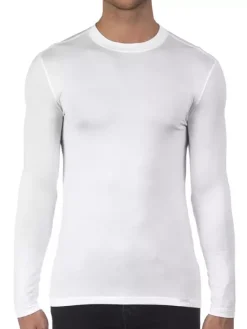 Shirt Langarm Stehkragen - Micromodal