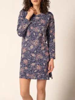 Sleepshirt Langarm - hautnah Night Basic Selection