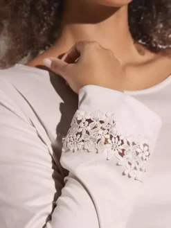 Sleepshirt Langarm - Sea Island