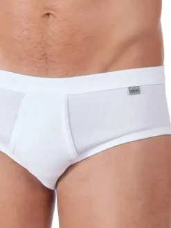Slip mit Eingriff - Cotton Fine Rib