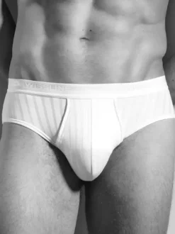 Slip mit Eingriff - Swissline - Striped