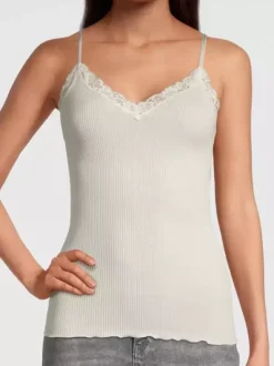 Spaghetti Top - Wolle & Seide