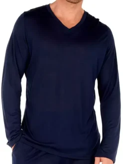 V-Shirt Langarm - Cocooning