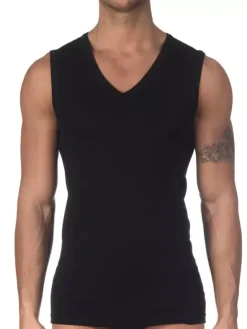 V-Shirt ohne Arm - Filo Scozia