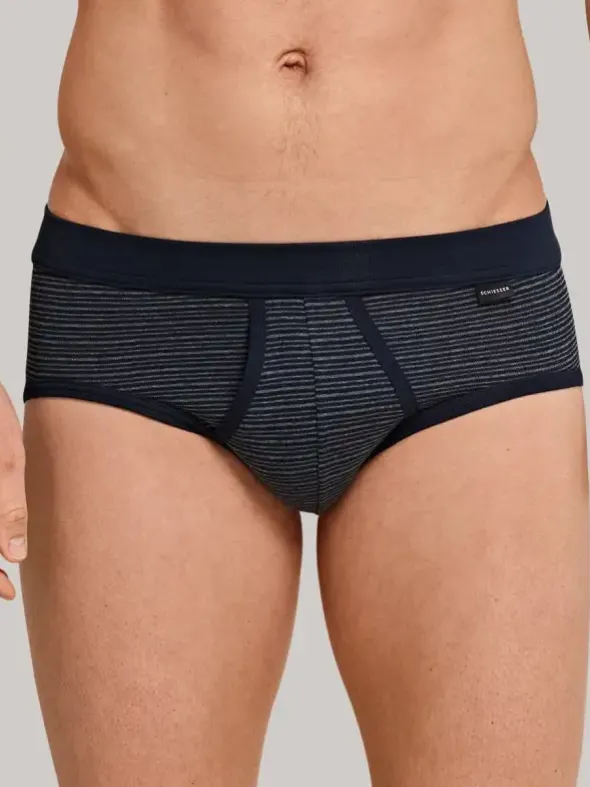 2er-Pack Slips - Original Feinripp Melange