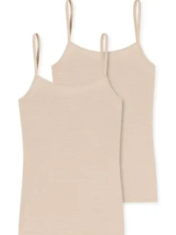 2er-Pack Spaghetti-Tops - Modal Essential