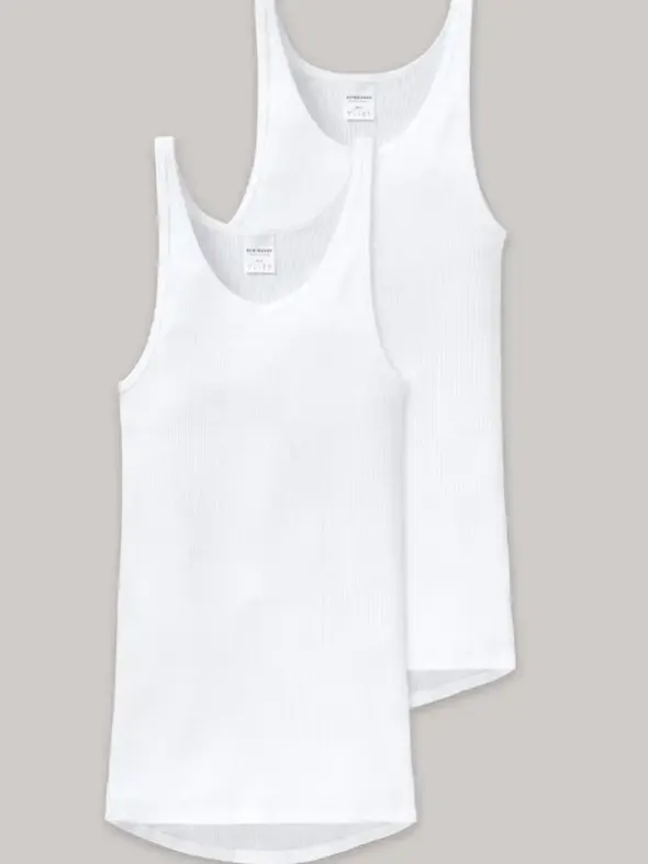 2er-Pack Unterhemden - Original Doppelripp