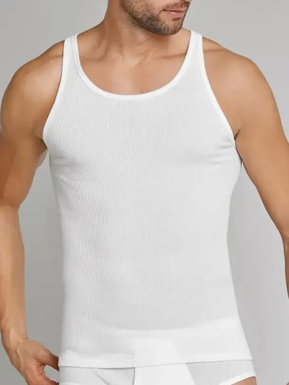 2er-Pack Unterhemden - Original Doppelripp