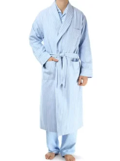 Flanell Morgenmantel - Jeeves Brushed Cotton