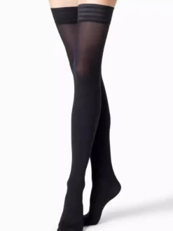 halterloser Strumpf 50 DEN - Velour Opaque