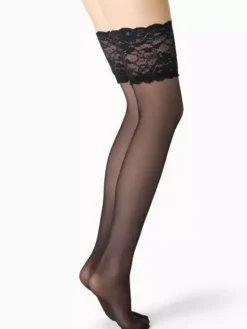 halterloser Strumpf 20 DEN - Caresse
