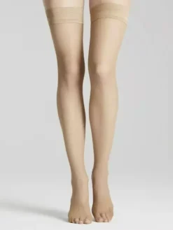 halterloser Strumpf - Netlace