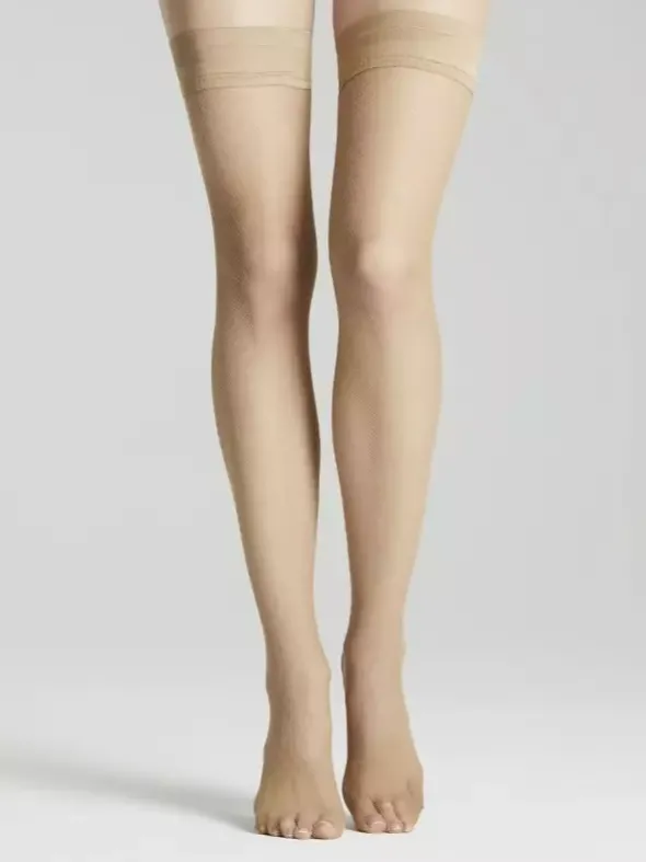 halterloser Strumpf - Netlace