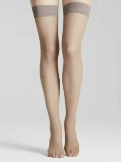 halterloser Strumpf - Netlace