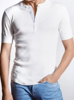 Henley-Shirt Kurzarm - Karl-Heinz