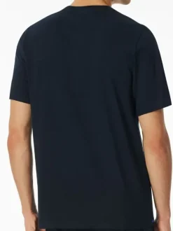 Henley-Shirt Kurzarm - Mix + Relax