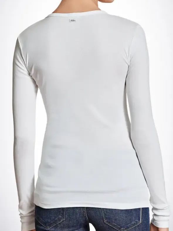 Henley-Shirt Langarm - Berta