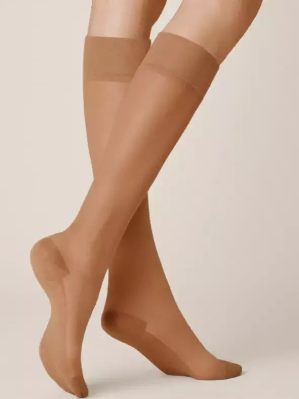 Kniestrumpf - Cotton Sole 20